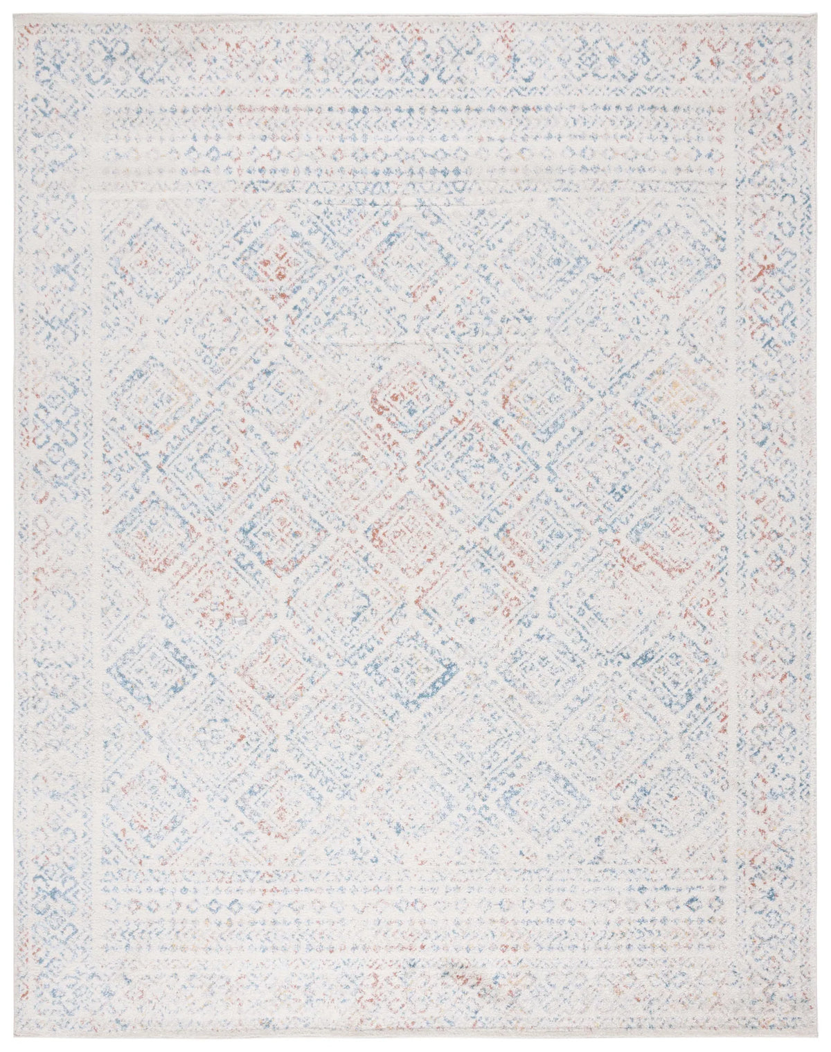 Safavieh Tulum 10'-0" x 13'-0" Rug in Ivory / Terracotta