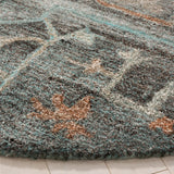 Safavieh Anatolia 6'-0" x 6'-0" Rug in Teal / Brown