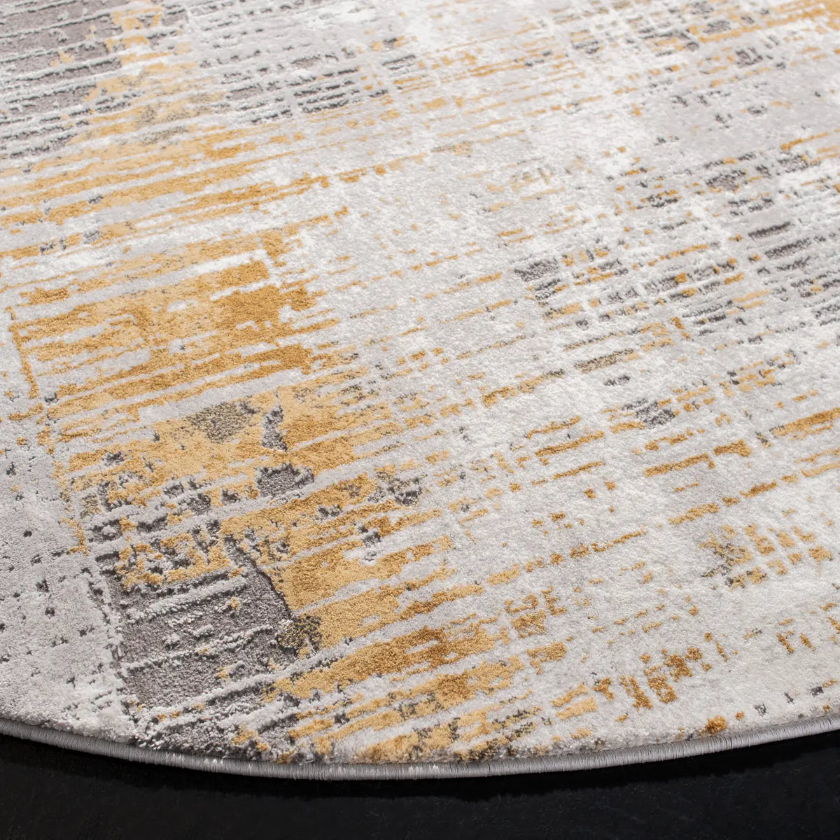 Safavieh Craft 5'-3" x 5'-3" Rug in Grey / Beige
