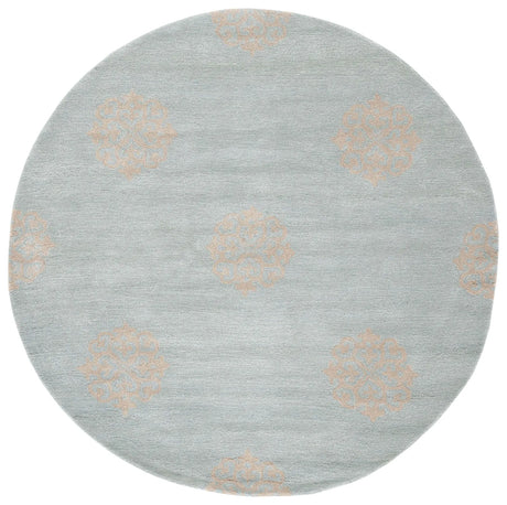 Safavieh Soho 6'-0" x 6'-0" Rug in Turquoise / Yellow
