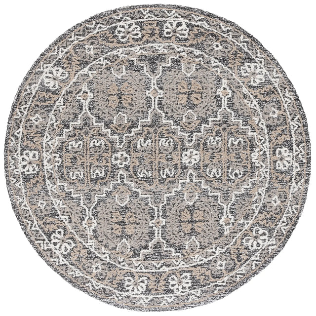 Safavieh Antiquity 6'-0" x 6'-0" Rug in Brown / Ivory