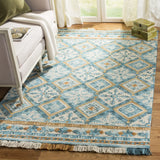 Safavieh Blossom 5'-0" x 8'-0" Rug in Ivory / Teal