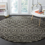 Safavieh Arizona Shag 10'-0" x 10'-0" Rug in Brown / Ivory