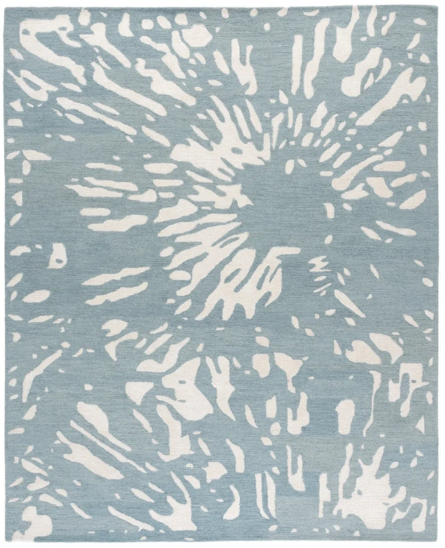 Safavieh Rodeo Drive 8'-0" x 10'-0" Rug in Ivory / Blue