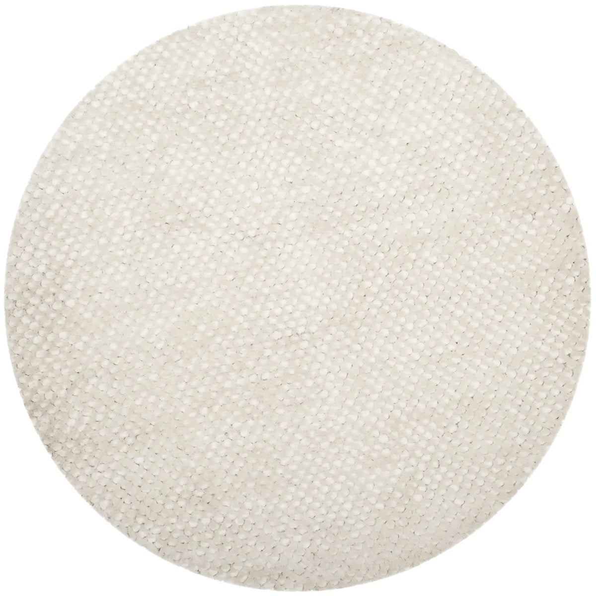 Safavieh Sg-Sts-Saint Tropez Shag 6'-0" x 6'-0" Rug in Snow White