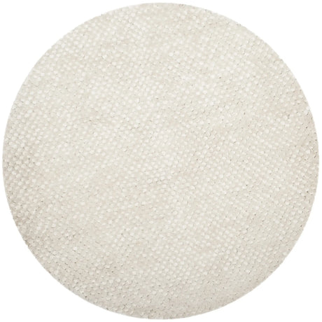 Safavieh Sg-Sts-Saint Tropez Shag 6'-0" x 6'-0" Rug in Snow White