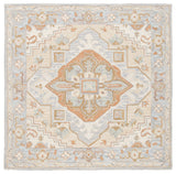 Safavieh Heritage 6'-0" x 6'-0" Rug in Beige / Grey