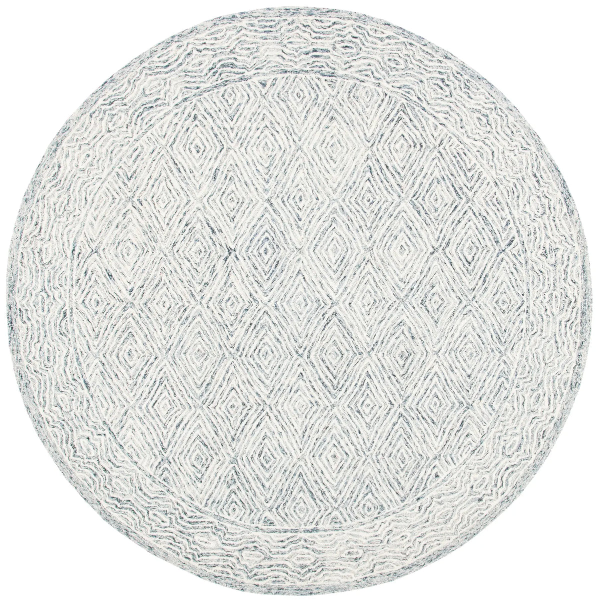 Safavieh Capri 7'-0" x 7'-0" Rug in Ivory / Blue