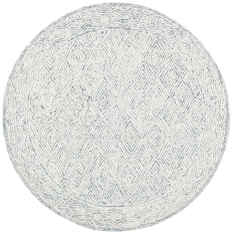 Safavieh Capri 7'-0" x 7'-0" Rug in Ivory / Blue