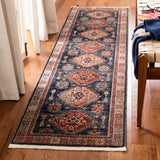 Safavieh Herat 300 2'-0" x 8'-0" Rug in Rust / Black