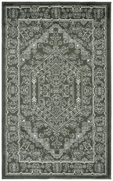 Safavieh Adirondack 3'-0" x 5'-0" Rug in Dark Green / Ivory