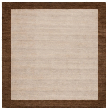 Safavieh Himalaya 6'-0" x 6'-0" Rug in Beige / Dark Brown