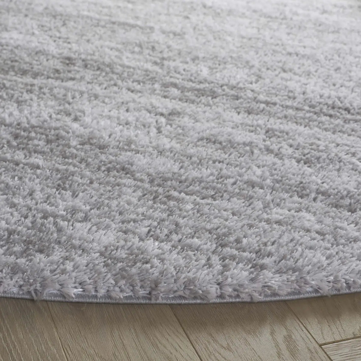 Safavieh Tahoe Shag 6'-7" x 6'-7" Rug in Grey / Dark Grey