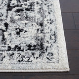 Safavieh Tulum 4'-0" x 6'-0" Rug in Ivory / Black