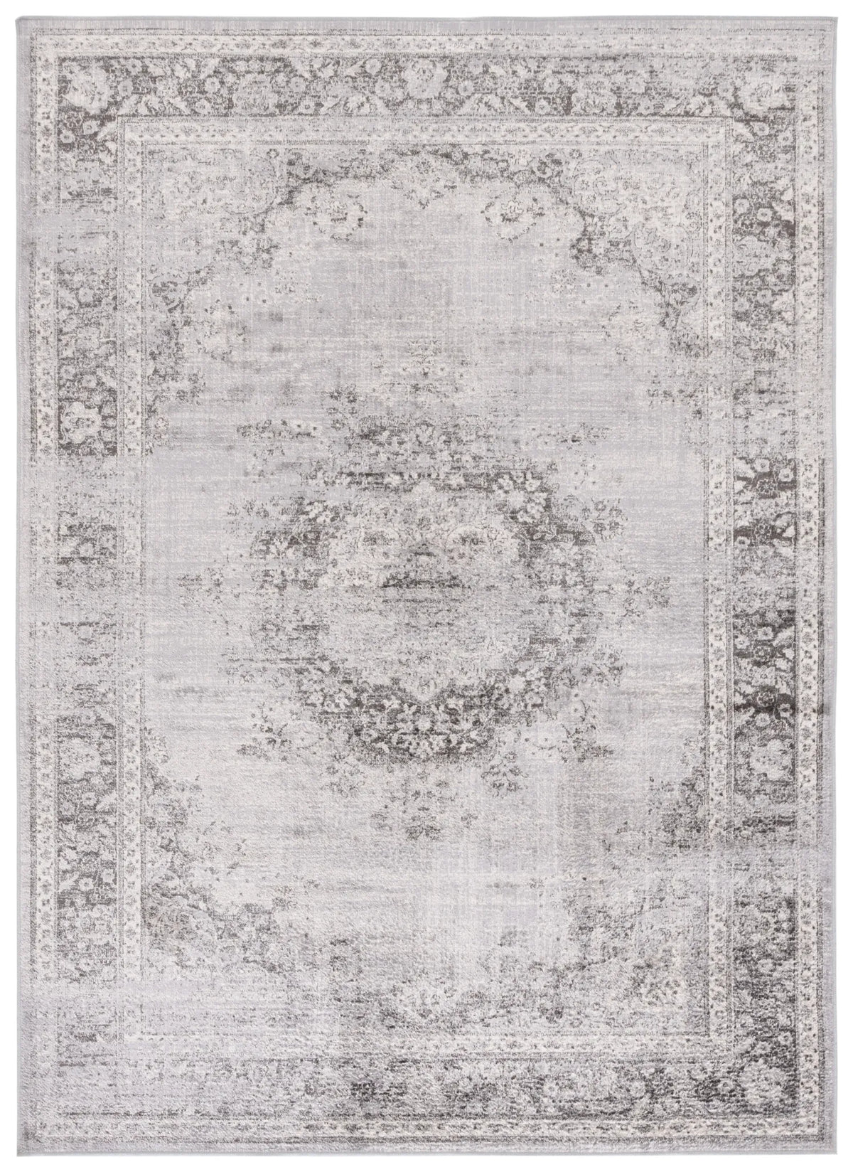 Safavieh Atlas 5'-3" x 7'-7" Rug in Charcoal / Grey