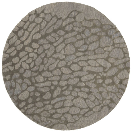 Safavieh Blossom 6'-0" x 6'-0" Rug in Grey / Grey