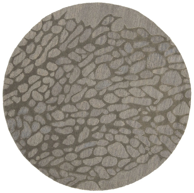 Safavieh Blossom 6'-0" x 6'-0" Rug in Grey / Grey