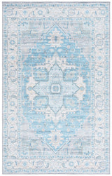 Safavieh Arizona 4'-0" x 6'-0" Rug in Grey / Turquoise