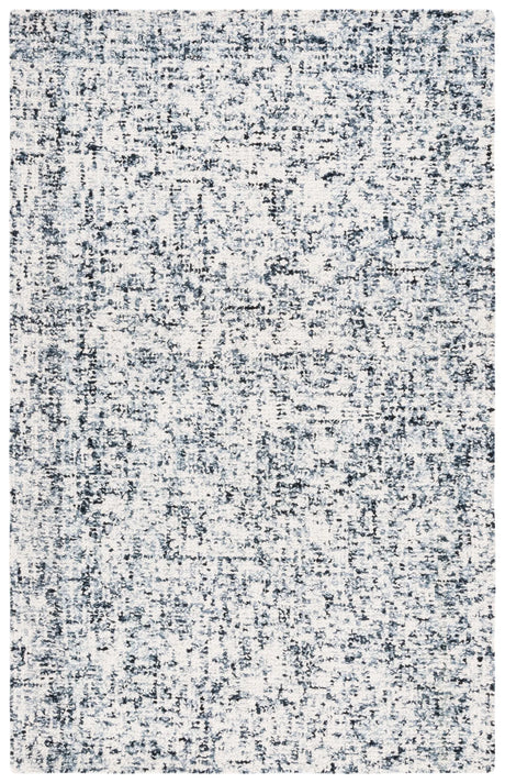Safavieh Abstract 4'-0" x 6'-0" Rug in Black / Ivory