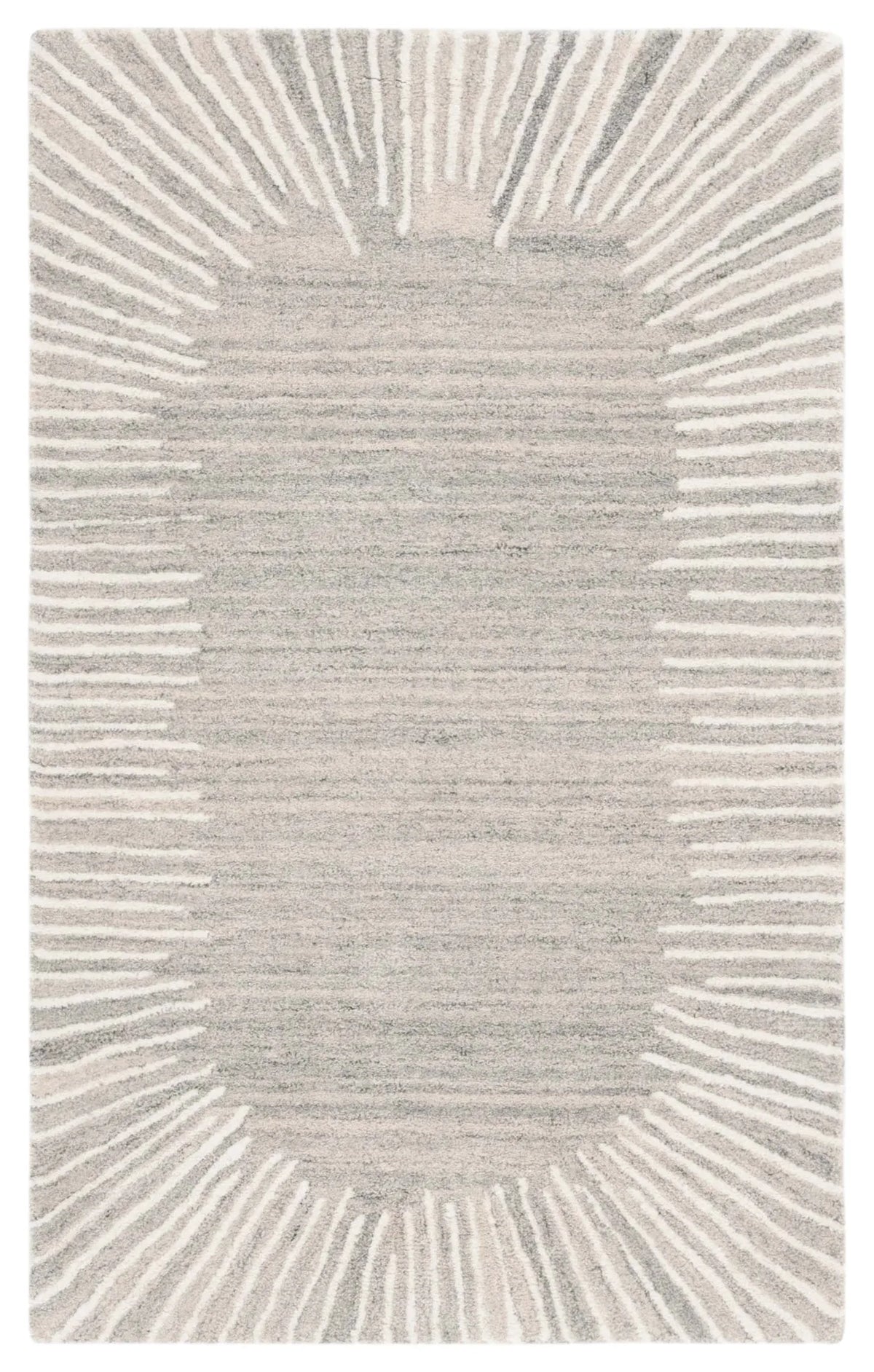 Safavieh Fifth Avenue 3'-0" x 5'-0" Rug in Grey / Ivory