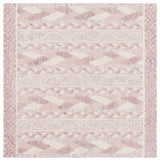 Safavieh Metro 6'-0" x 6'-0" Rug in Pink / Ivory