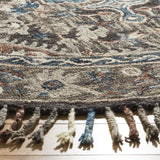 Safavieh Aspen 7'-0" x 7'-0" Rug in Charcoal / Light Brown