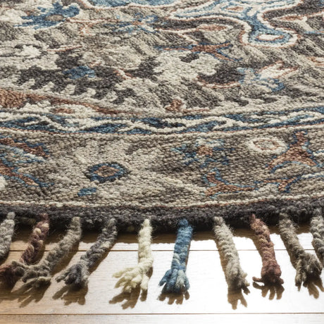 Safavieh Aspen 7'-0" x 7'-0" Rug in Charcoal / Light Brown