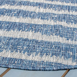 Safavieh Courtyard 6'-7" x 6'-7" Rug in Navy / Grey