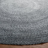 Safavieh Cape Cod 5'-0" x 5'-0" Rug in Charcoal