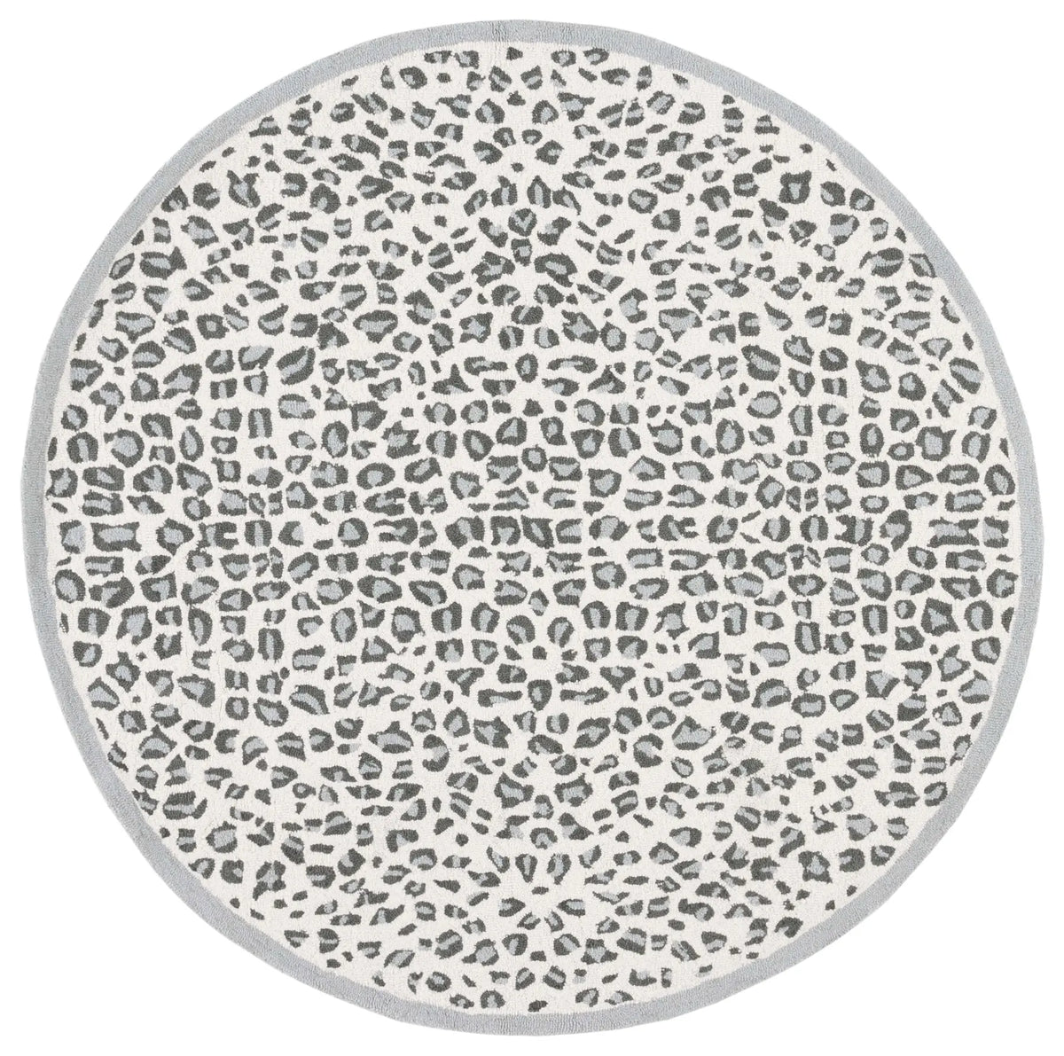 Safavieh Metro 6'-0" x 6'-0" Rug in Grey / Ivory