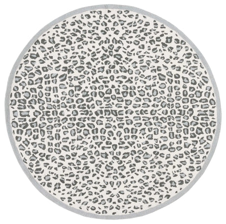 Safavieh Metro 6'-0" x 6'-0" Rug in Grey / Ivory