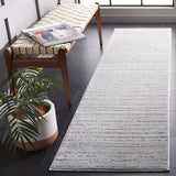 Safavieh Neptune 2'-2" x 8'-0" Rug in Light Grey / Grey