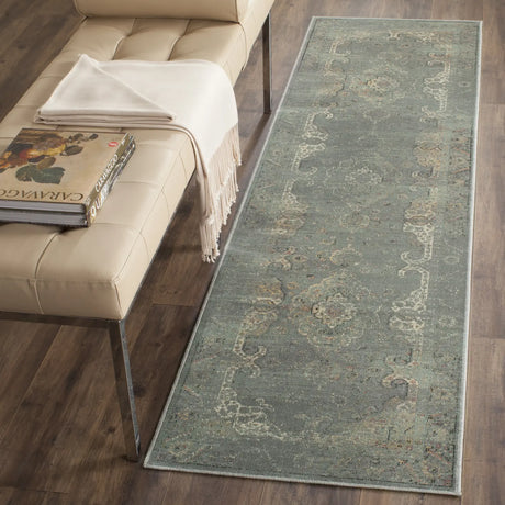 Safavieh Vintage 2'-2" x 8'-0" Rug in Grey / Multi
