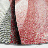 Safavieh Hollywood 6'-7" x 6'-7" Rug in Grey / Red
