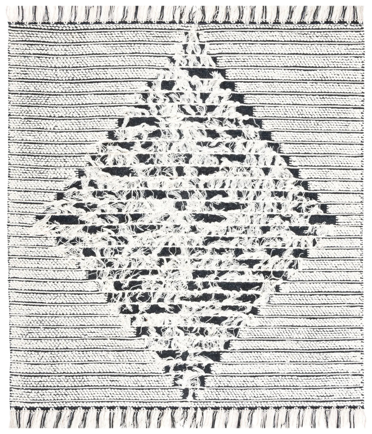 Safavieh Vermont 6'-0" x 6'-0" Rug in Ivory / Black