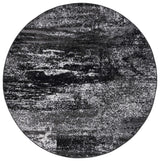 Safavieh Adirondack 5'-0" x 5'-0" Rug in Silver / Black