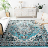 Safavieh Skyler 10'-0" x 14'-0" Rug in Blue / Ivory