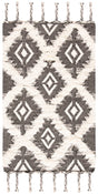 Safavieh Kenya 3'-0" x 5'-0" Rug in Black / Ivory
