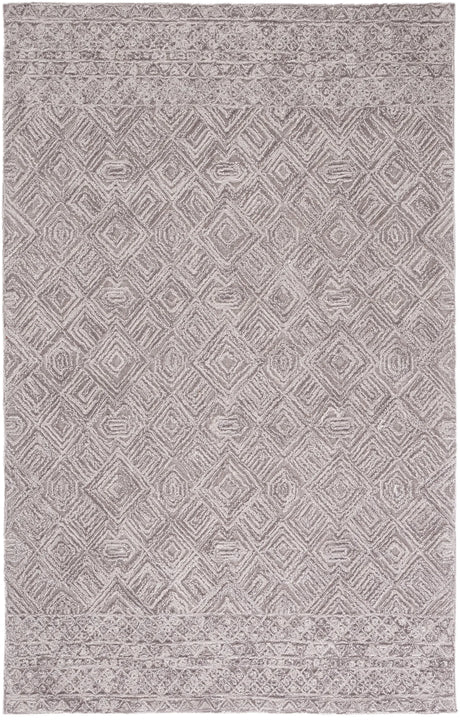 Safavieh Textual 4'-0" x 6'-0" Rug in Brown