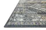 Loloi Skye Sky-09 Graphite/Silver Rugs - rug corner