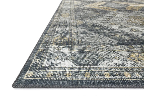 Loloi Skye Sky-09 Graphite/Silver Rugs - rug corner
