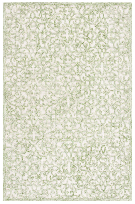Safavieh Trace 4'-0" x 6'-0" Rug in Ivory / Green