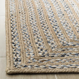 Safavieh Natural Fiber 4'-0" x 6'-0" Rug in Blue / Natural