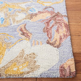 Safavieh Metro 4'-0" x 6'-0" Rug in Grey / Yellow