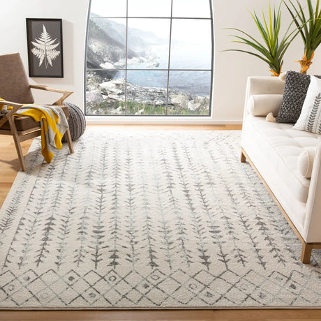 Safavieh Tulum 10'-0" x 13'-0" Rug in Ivory / Grey