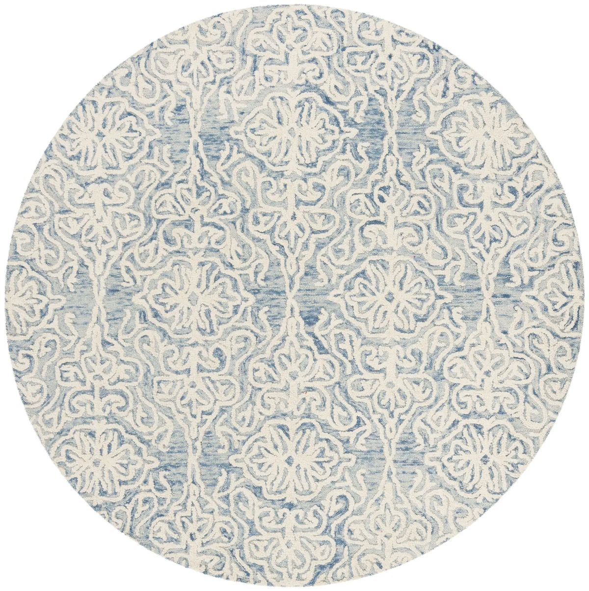 Safavieh Blossom 6'-0" x 6'-0" Rug in Blue / Ivory
