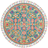 Safavieh Aspen 7'-0" x 7'-0" Rug in Turquoise / Purple