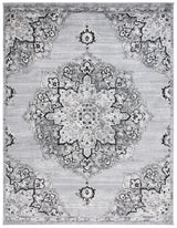 Safavieh Brentwood 10'-0" x 13'-0" Rug in Silver / Black