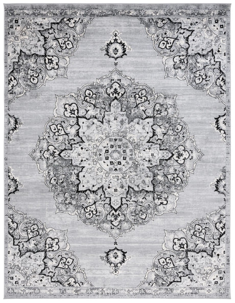 Safavieh Brentwood 10'-0" x 13'-0" Rug in Silver / Black