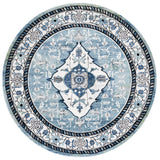 Safavieh Vintage Hamadan 6'-7" x 6'-7" Rug in Blue Green / Ivory